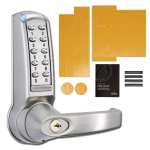 CODELOCKS CL4020 Battery Operated Digital Lock CL4020 SS FKP