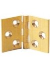 0400 Brass Back Flap Hinge 32mm x 48mm (Pair)