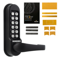 CL0510 Marine By Codelocks Digital Lock Black - CL0510 Without Passage Set With Fire Kit