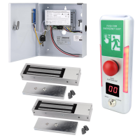 ICS EDS-ENFORCER Escape Door System With PSU & Standard Magnet Monitored 2 x Standard Magnets