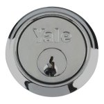 YALE 1109 Rim Cylinder CP KD Boxed