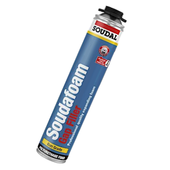 SOUDAL Soudafoam Gap Filler Foam B2 Gun Grade 750ml - Click Image to Close