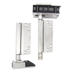 CENTOR Concealed Pivot Set To Suit E3 Bi-Fold System Stainless Steel