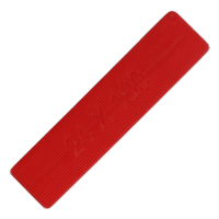 ALDRIDGE Flat Glazing Packers 100mm Length x 24mm Width (1000 PACK) 6mm Depth (Red)