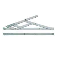 ASEC Friction Hinge Top Hung - 17mm 400mm (16 Inch) X 17mm