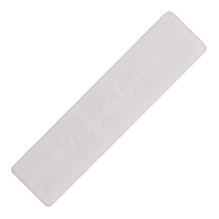 ALDRIDGE Flat Glazing Packers 100mm Length x 24mm Width (1000 PACK) 3mm Depth (White)