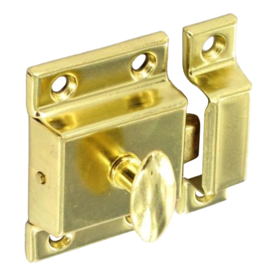 ASEC Cupboard Turn 50mm Brass Plated - Click Image to Close