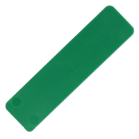 ALDRIDGE Flat Glazing Packers 100mm Length x 26mm Width (1000 PACK) 1mm Depth (Green)