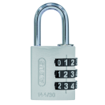 ABUS 144/30 Combination Padlock 30mm Body Silver