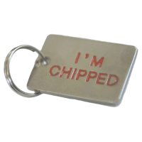 ASEC Pet Tag I Am Chipped