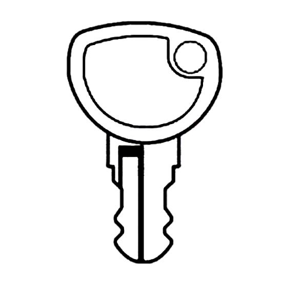 TROJAN Window Key To Suit Sparta Espag Handles 0210-008 - Click Image to Close