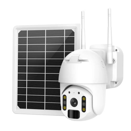 AMALOCK SC2 Wi-Fi 4G Solar Camera PTZ White - Click Image to Close