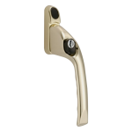 CHAMELEON Offset Locking Window Espag Handle Polished Brass - RH