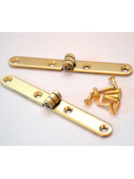 Brass Strap or Writing Slope Hinge (Pair)