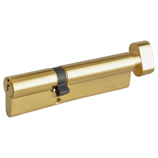 ASEC 6-Pin Euro Key & Turn Cylinder 120mm 45/T75 (40/10/T70) KD PB - Click Image to Close